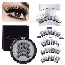 Magnetic Eyelashes Set with Applicator, Professional False Lashes Kit
