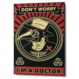 Epic Graffiti 'Doctor' Canvas Wall Art, 26"x40"