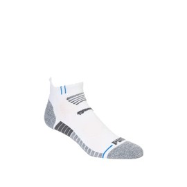 Puma pumagolf 2022 Unisex Tech Single Tab Sock (Unisex, Bright White-Nebulas Blue, 9-13)