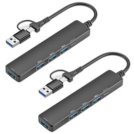 2 in 1 MultiCharger Compatible for MagicBand+, Magic Band, Compatible with FuelRod & Other External Battery. Accessories for Trip to World Cruise Essentials (2-Pack Black)