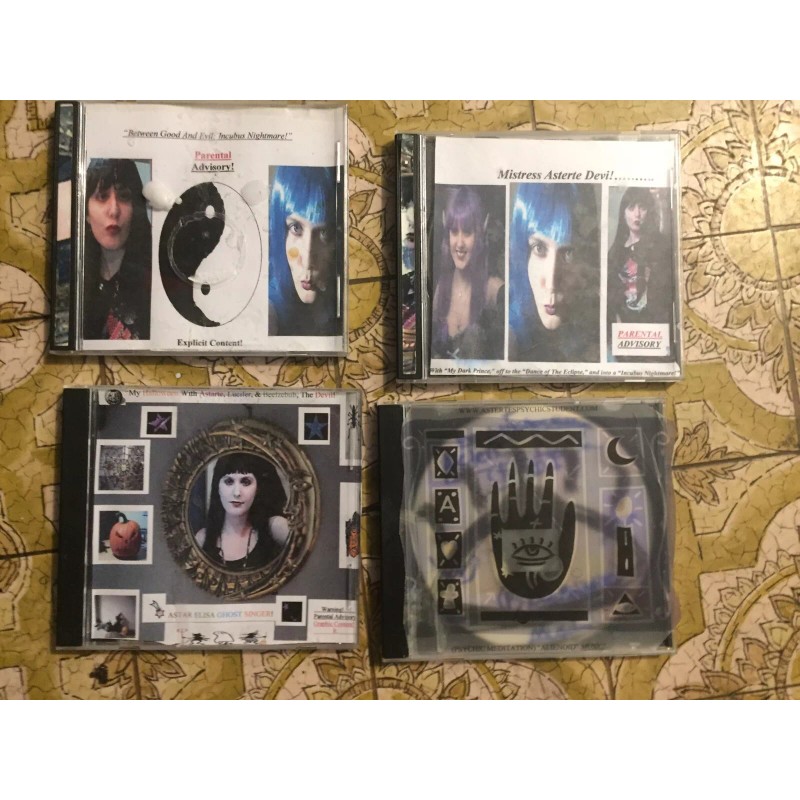 ASTARS LUCIFERS GOD & DEVIL 5 CD ON USB