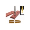 4.1MM to 6.1 MM 180 Angle Straight Shank Step HSS