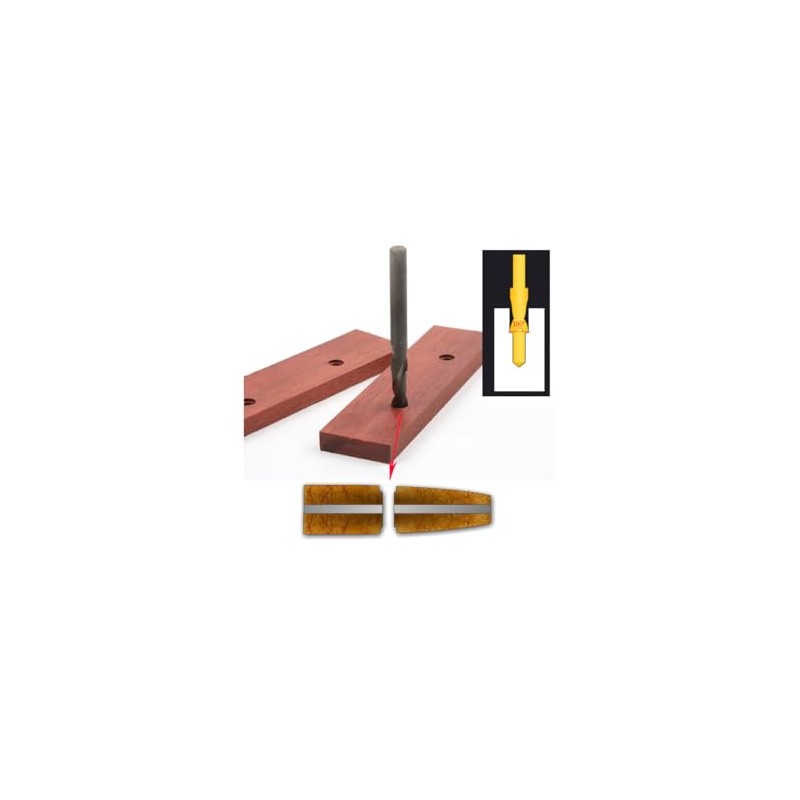 4.1MM to 6.1 MM 180 Angle Straight Shank Step HSS