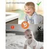 QYV Baby Proof Edge Corner Protector, 16.4FT 0.47''Th L-Shape Furniture