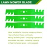 JSXDNWYJ 742-04053 942-04053 942-04053-X 490-110-C123 Toothed Mulching Lawn Mower Blades