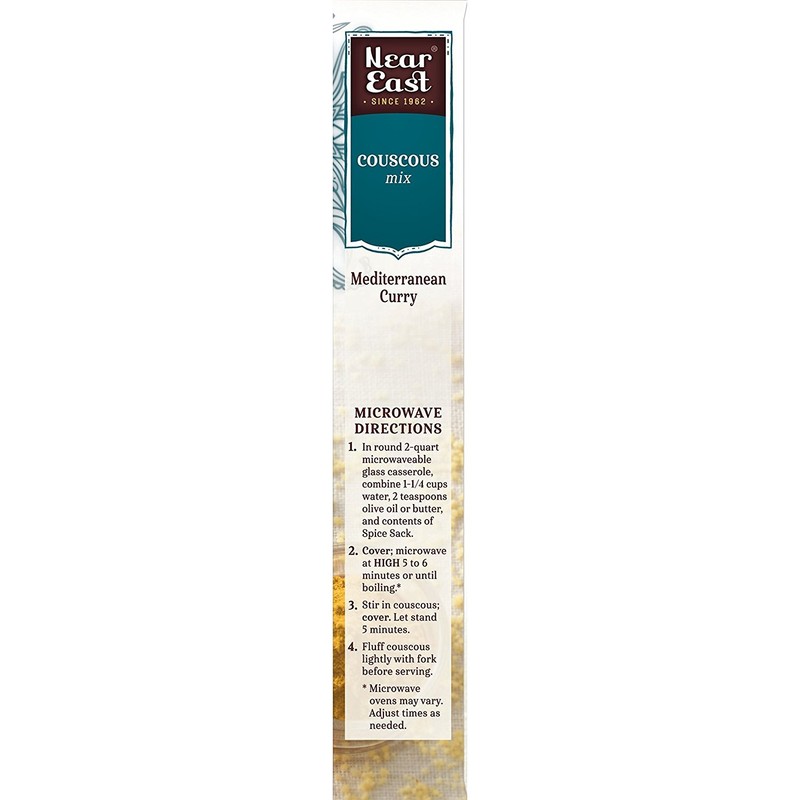Near East Couscous Mix, Mediterranean Curry, 5.7 Oz(Pack of 12)