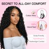 Miracle Feather Crochet Hair for Black Women Deep Wave 18"