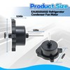 EAU65058502 Refrigerator Condenser Fan Motor, Replacement for LG, Replace EAU64843805