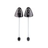 Plastic Shoe Tree Shoes Shaper Women Elegant Z2483 - black