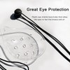 2 Pcs Eye Patch Clear Eye Protect Shield Sterile Transparent