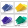 8PCS Professional Hair Clipper Guide Combs, Colorful Limit Comb Set