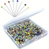 100 Sewing Pins - Multi-Purpose Pins for Dressmaking, Glass Head