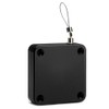 Tiardey 2pcs Black Multifunctional Punch-Free Automatic Sensor Door Closer Kits,Residential