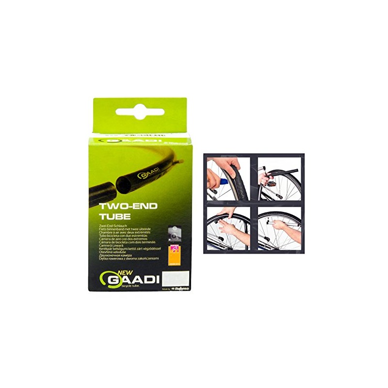 GAADI Presta Valve Tube, Black, 29x1.75-2.1