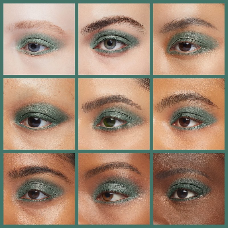 Maybelline New York Color Tattoo Eye Chrome Shadow, Electric Emerald,