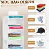 Weekly Clothes Organizer for Kids - 5 Shelf Hanging Closet
