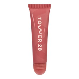 Tower 28 LipSoftie Lip Treatment - Soft-Shine Finish, Hydrating Lip Balm Heals and Repairs Chapped Lips - Clean, Vegan, Cruelty Free Comfort Skincare:_Red Bean Mochi