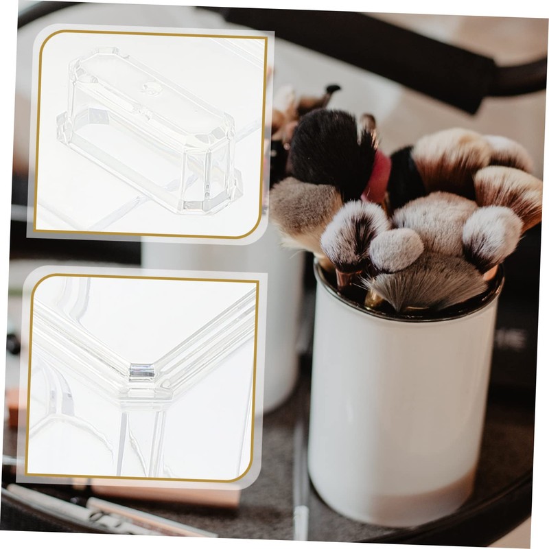 Healvian Cotton Pad Storage Case Compartment Container for Organizing Cotton