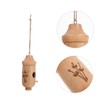 CAXUSD Outdoor Wooden Bird Feeder Hanging Hummingbird Feeder for All