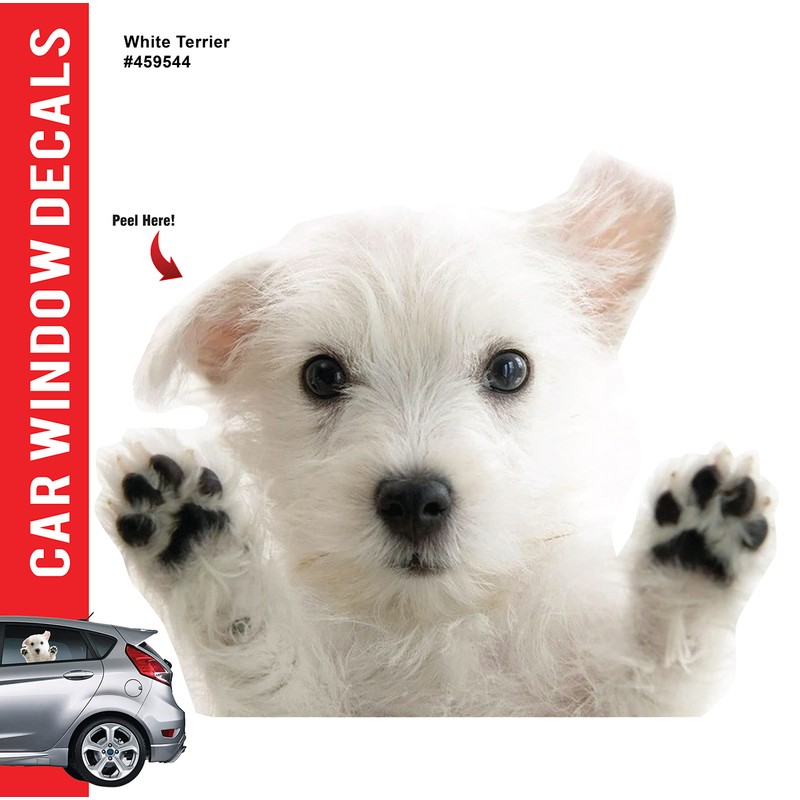 Aahs Engraving Animal Decals Car Stickers Funny Left Window Peel