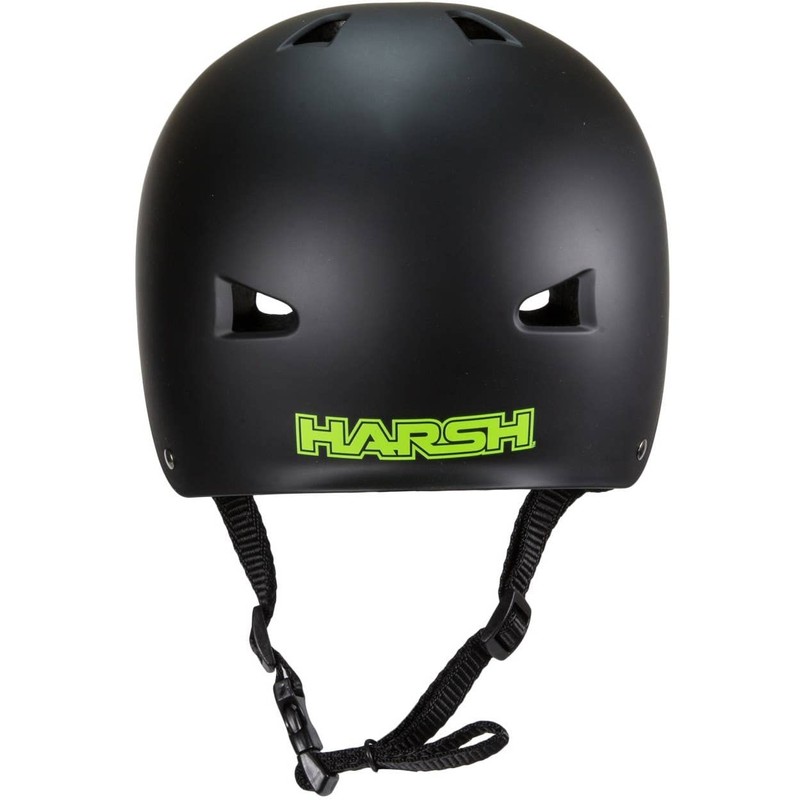 Harsh ABS Scooter Skateboard Helmet - Matt Black (X-Small (47cm