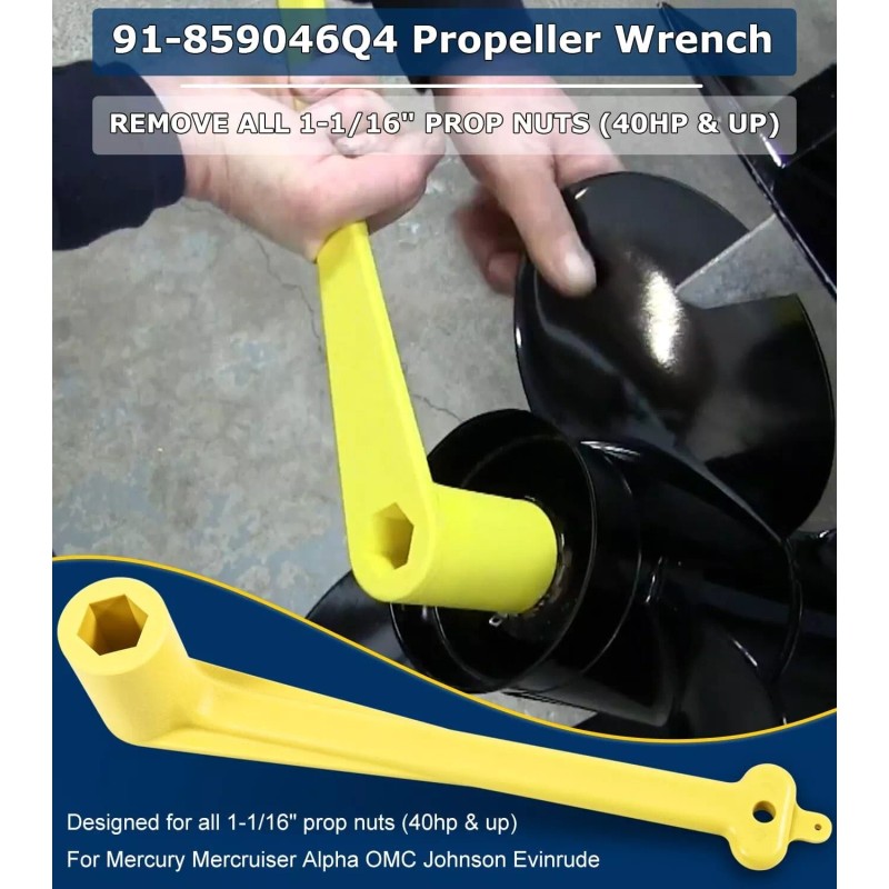 Camoo For Mercury Prop Wrench 1-1/16" Nut Wrench Alpha One
