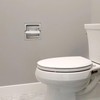 White Toilet Paper Holder, Toilet Paper Holder Roller Spindle Replacement