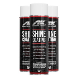 Advanced Kotings High Gloss Shine Coating Spray | Revives Dull Surfaces, UV Protectant, Vinyl, Rubber, Plastic, Easy Off-Road Clean-Up, ATV, UTV, Dirt Bikes & Surfaces | Net Weight 12oz - 3 Pack