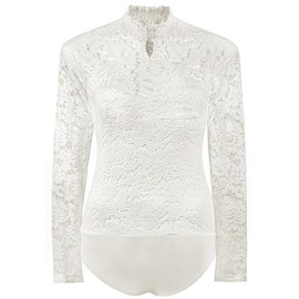 Stockerpoint Women's Lilo Bodysuit, cream