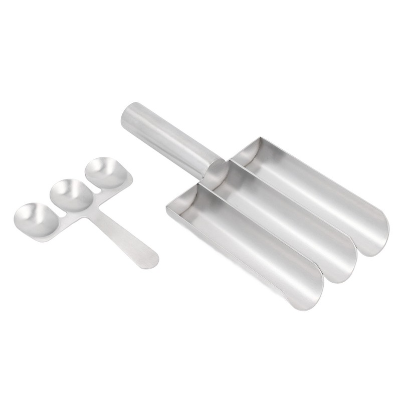 Meatball Maker with Cutting Spoon Stainless Steel Meat Baller Spoon