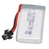 RC Aircraft Lithium Battery 3.7V 1100mAh with SM Black Plug