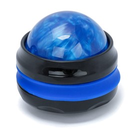 Coolrunner Massage Ball, Manual Roller Massager, Handheld Self Massage Therapy and Relax Full Body Tools for Sore Muscles, Shoulders, Neck, Arms, Legs, Back, Foot, Body (Blue)