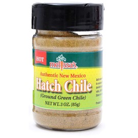 Melissa's Dried Hatch Chile, Ground Green Chile, Hot, 3 Ounce (Pack of 12)