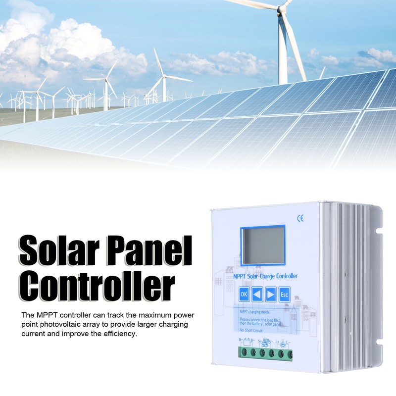 MPPT Solar Charge Controller Panel Regulator Universal Fully Automatic 30A
