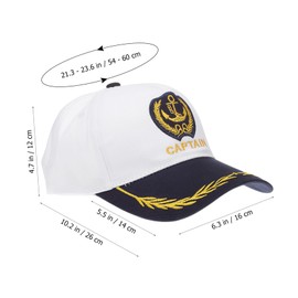 BESPORTBLE Unisex Retro Captain Hat Breathable Baseball Cap with UV Protection for Beach Activities Camping and Outdoor Sports Fashionable Sunshade for Men and Women