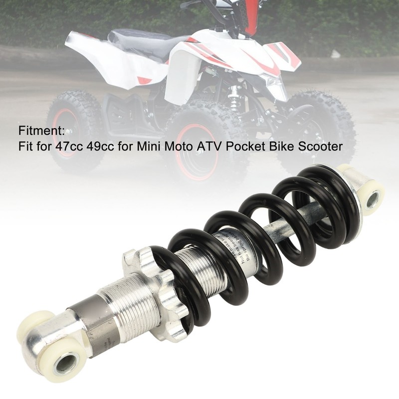 1 Pair Shocks Struts Damper 170mm 650lbs Shock Absorber Spring