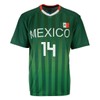 Chicharito Mexico National Team Fan Jersey (Small) Green