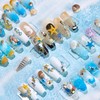 Ocean Themed Nail Charms, 3D Mixed Sea Nails Jewels Beach
