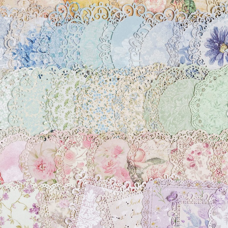 Alideco 60 Pieces Collage Material Paper Planner Junk Journal Memo