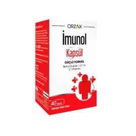 Orzax Imunol 40 Hard Kapsül