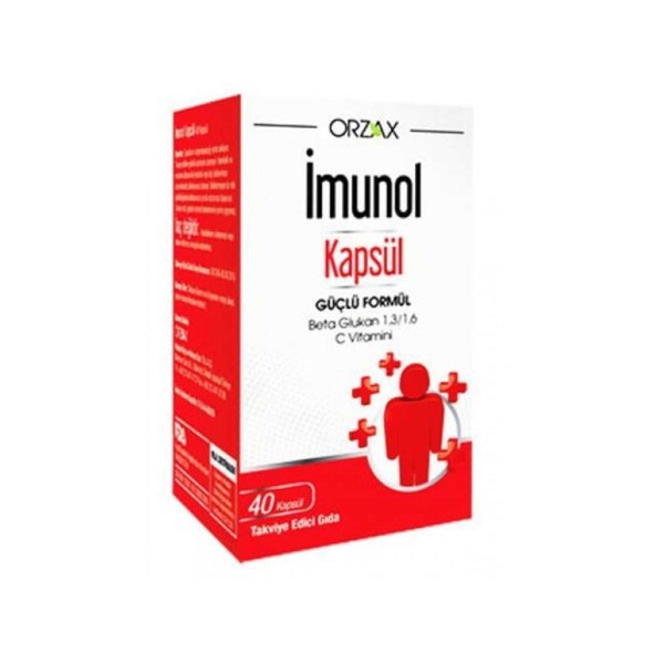 Orzax Imunol 40 Hard Kapsül