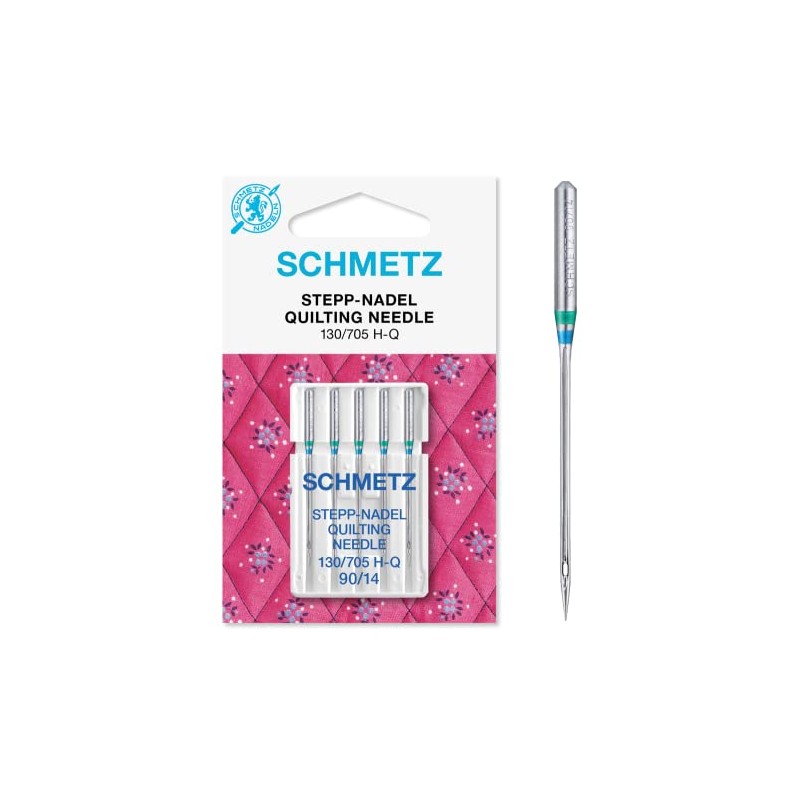 Schmetz Sewing Machine Quilting Needles - Size: 90/14