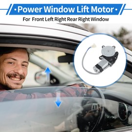 A ABSOPRO Front Left Right Rear Right Power Window Regulator Lift Motor for Subaru Impreza 2002-2007 No.742803/61188FE001 2 Pin Car Window Glass Lift Motor