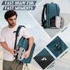 RAINSMORE Camera Backpack Hard Shell for DSLR/SLR Waterproof Camera Bag