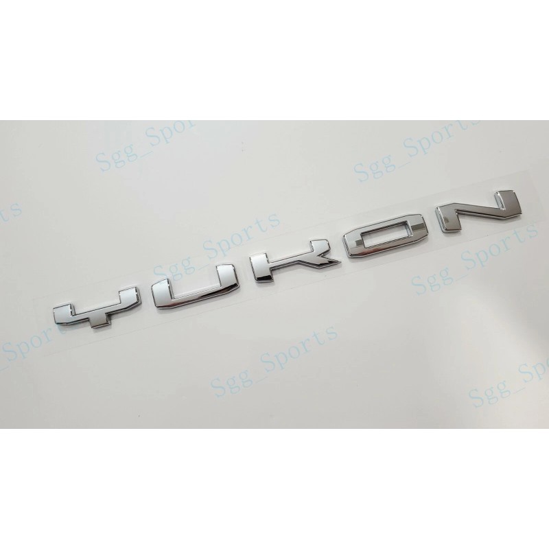 GMC 1PC GMC 2021-2023 Yukon Yukon XL Rear Tailgate Chrome