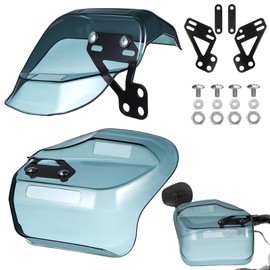 JECOMPRIS Motorcycle Handlebar Protection Hand Guard for Scooter with Windscreen - Windproof Hand Protector for Protection Against Wind and Cold - Easy to Install and Stylish Design