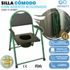 Medstar Infinity - Silla Cómodo con Asiento Acojinado para Baño.