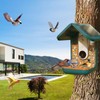 popolov Metal Suet Ball Holder Compatible with Bird Buddy Smart