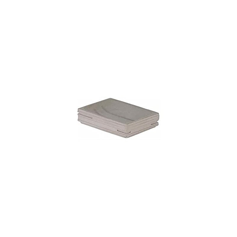 axentia San Diego Soap Dish, Concrete, Beige, Approx. 11 x