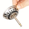 Strainer Basket Replacement Spigot, 1 Pack, for Eccentric Operation, Protrudes